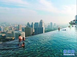 多國大作頂上文章 新加坡樓頂泳池55層俯視人間