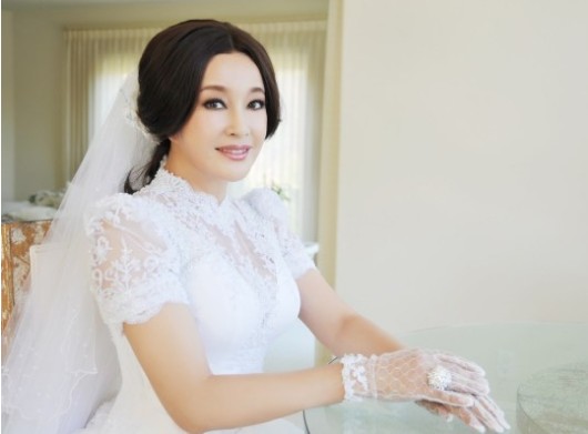 刘晓庆与第四任老公婚礼照曝光