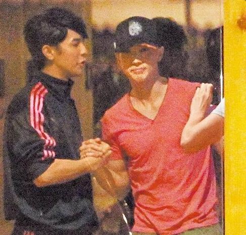 吴尊与汪东城相聚