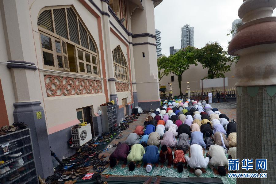 （XHDW）（1）新加坡穆斯林庆祝宰牲节