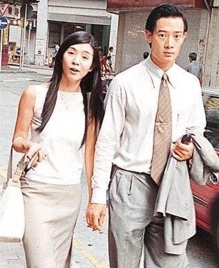 楊採妮與準老公邱韶智。