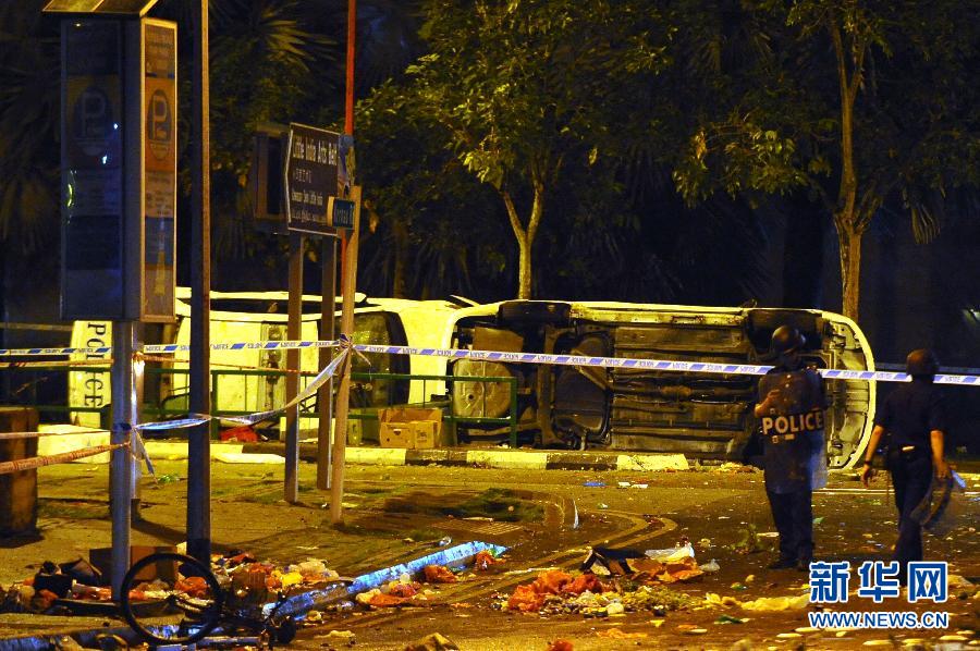 （国际）（1）新加坡印度族群居住地发生骚乱