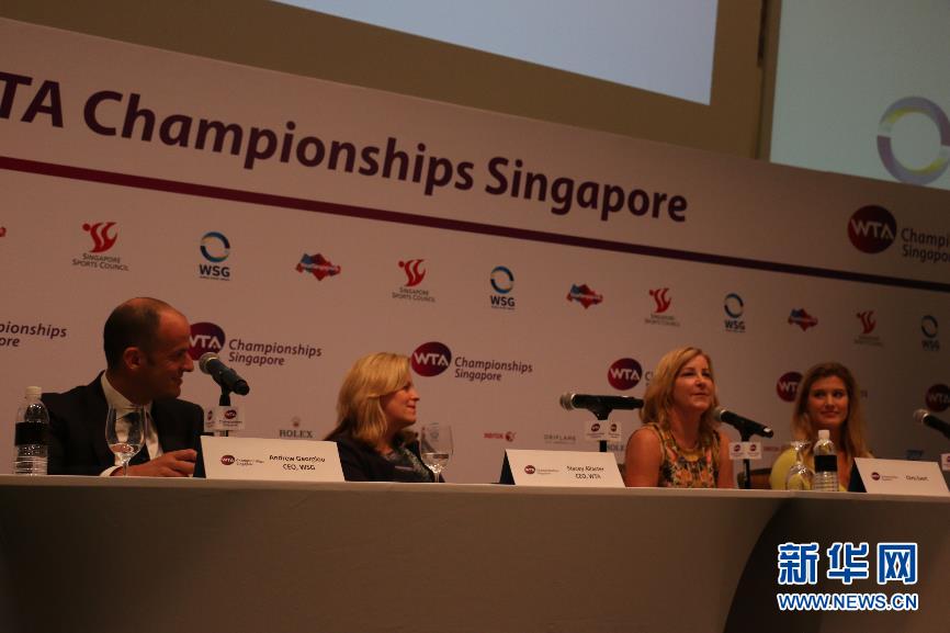 迈向新加坡WTA 年终总决赛将于10月在新加