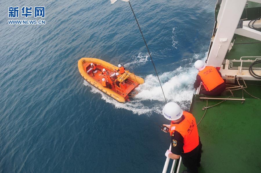 （搜寻马航370航班）（2）&ldquo;海巡01&rdquo;轮在新加坡港完成补给