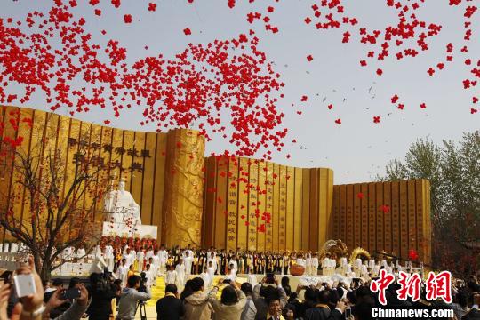 新加坡华侨黄帝故里谈拜祖：找回归属感（图）