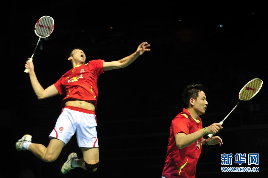 （体育）（4）羽毛球——新加坡公开赛：蔡赟/鲁恺男双夺冠