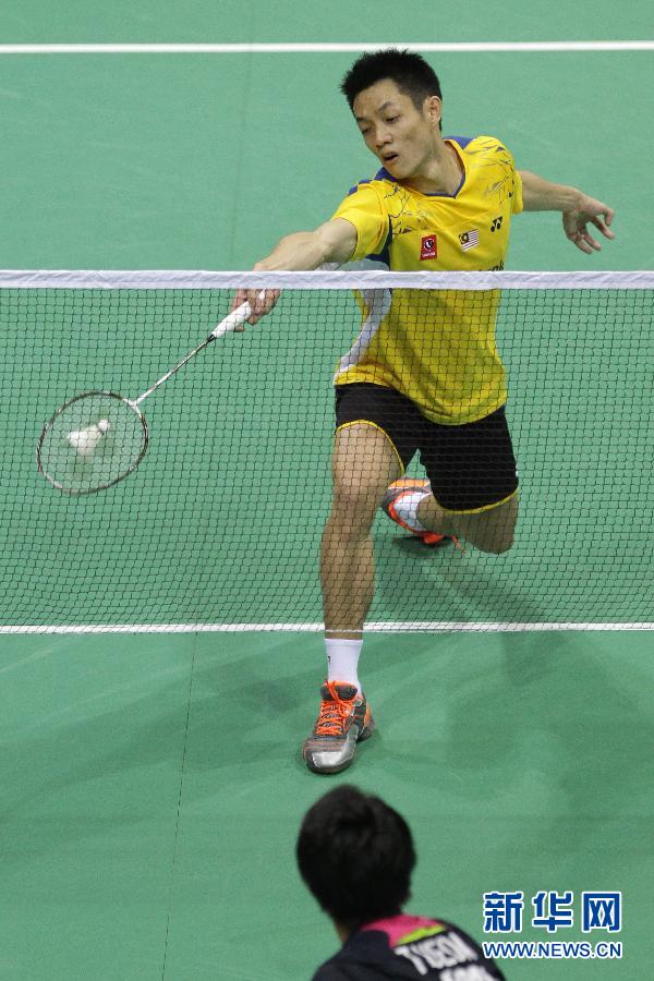 （体育）（2）羽毛球&mdash;&mdash;汤姆斯杯决赛：马来西亚队获得亚军