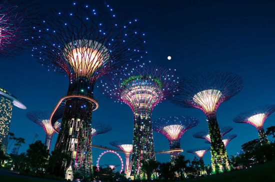 新加坡绝色夜景 值得打飞的去看