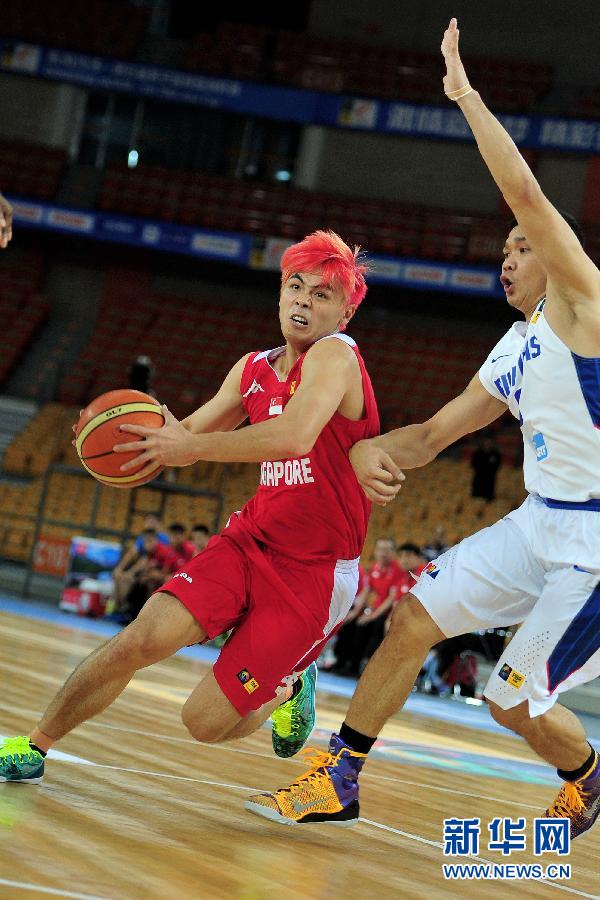 （体育）（5）篮球——男篮亚洲杯：菲律宾胜新加坡