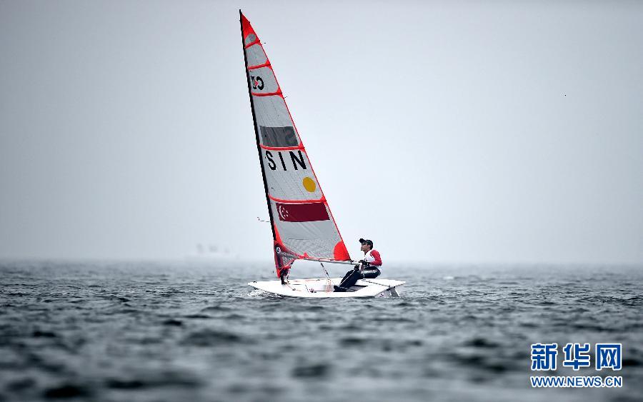 （青奥会）（2）帆船——Byte CII级男子帆船：新加坡选手伯尼·陈卓坤夺冠