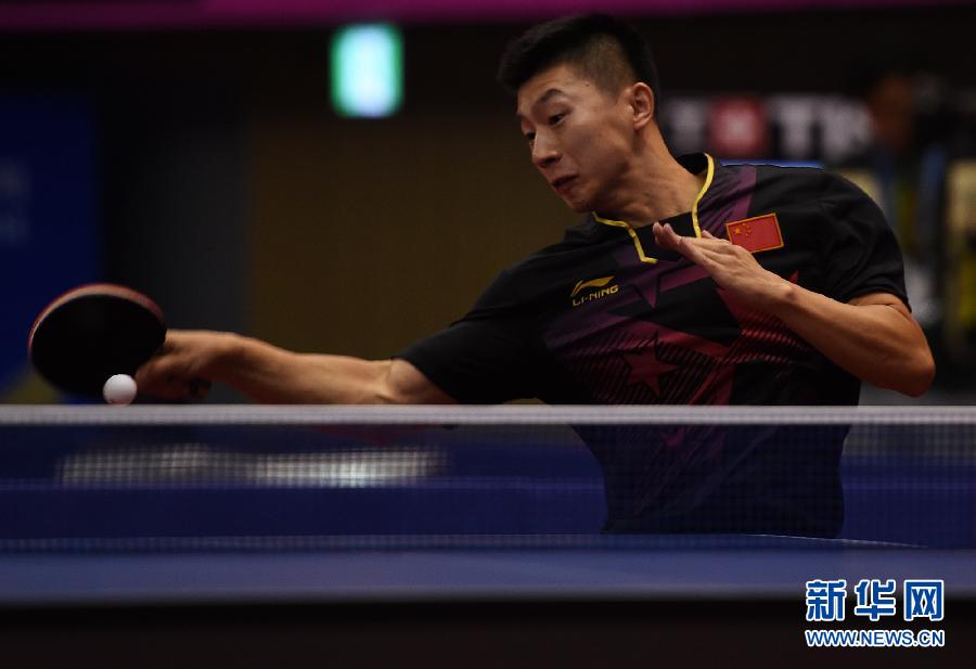 亚运会乒乓球男子团体:中国队胜新加坡队