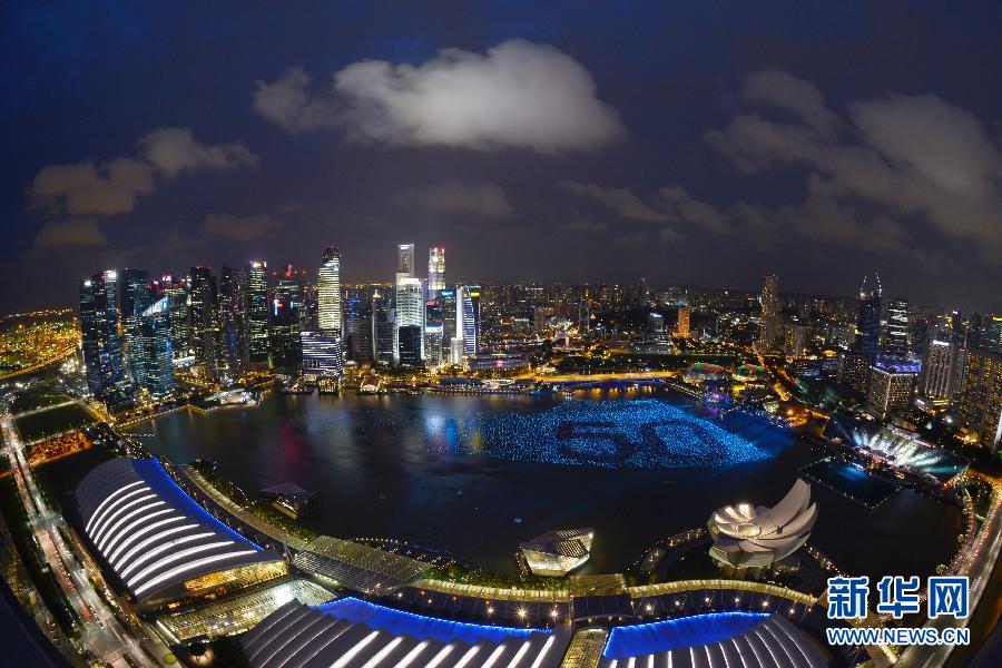 （國際）俯瞰新加坡跨年倒數派對