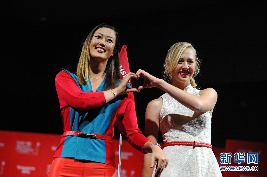 （体育）（3）高尔夫&mdash;&mdash;新加坡汇丰女子冠军赛举行赛前活动