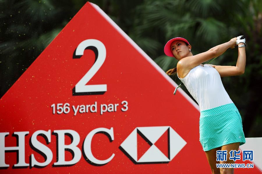（XHDW）（体育）（5）高尔夫——新加坡汇丰女子冠军赛开赛