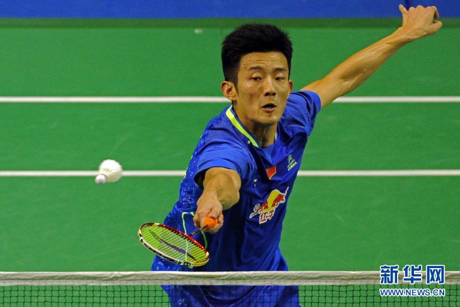 （体育）（4）羽毛球——新加坡公开赛：谌龙男单晋级