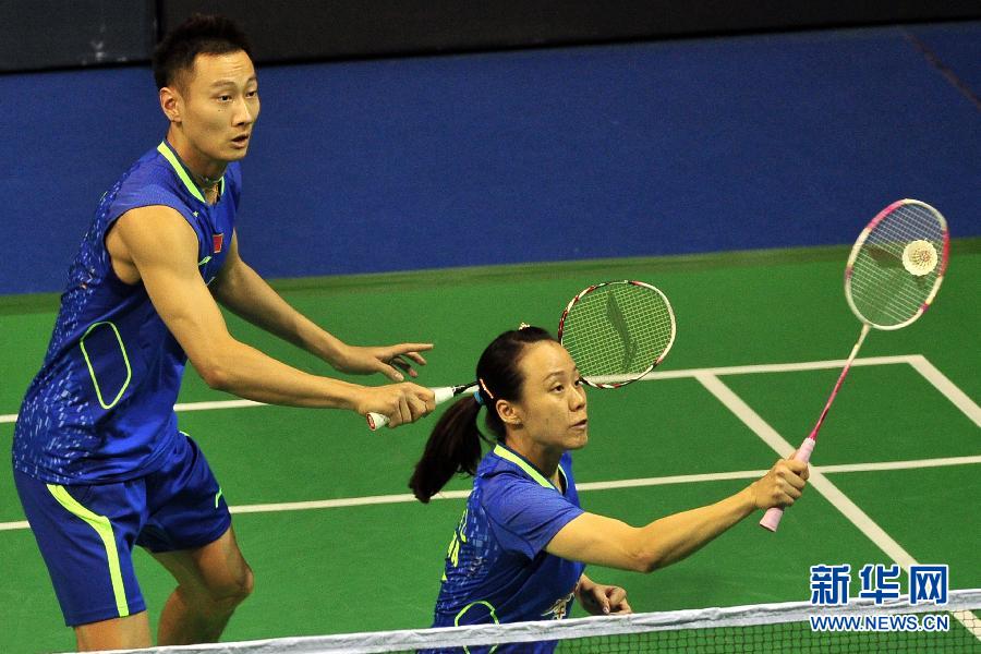 （体育）（2）羽毛球&mdash;&mdash;新加坡公开赛：张楠/赵芸蕾晋级八强