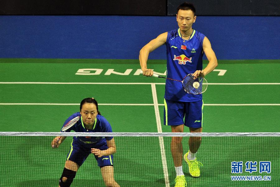 （体育）（5）羽毛球&mdash;&mdash;新加坡公开赛：张楠/赵芸蕾晋级八强