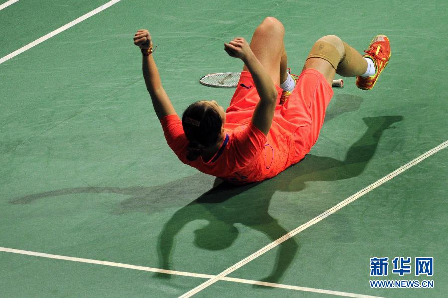 （体育）（1）羽毛球&mdash;&mdash;新加坡公开赛：孙瑜晋级四强