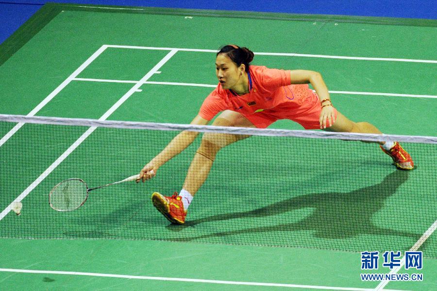 （体育）（2）羽毛球&mdash;&mdash;新加坡公开赛：孙瑜晋级四强