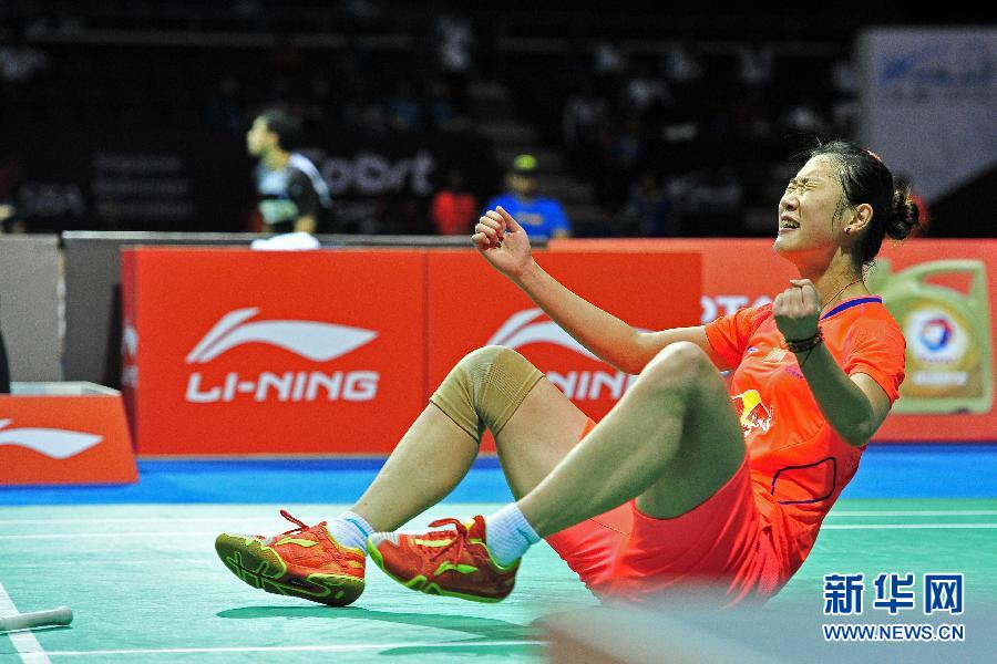 （体育）（4）羽毛球&mdash;&mdash;新加坡公开赛：孙瑜晋级决赛