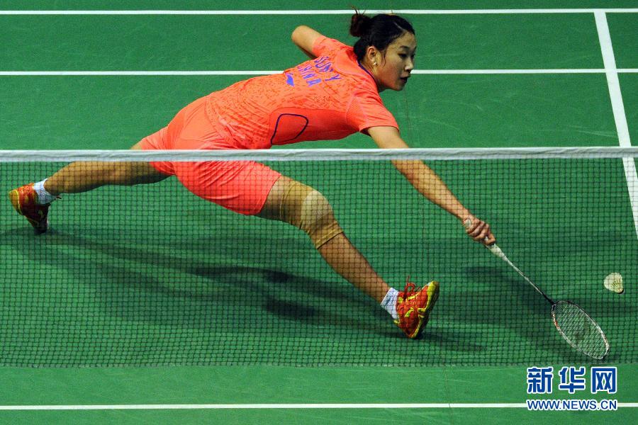 （体育）（7）羽毛球&mdash;&mdash;新加坡公开赛：孙瑜晋级决赛