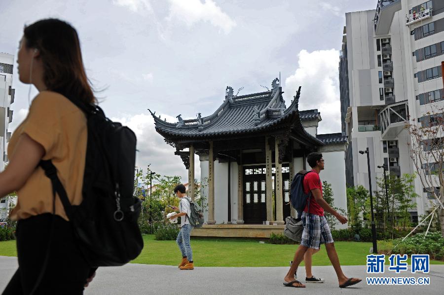 （XHDW）（1）中国传统古建筑落户新加坡科技设计大学