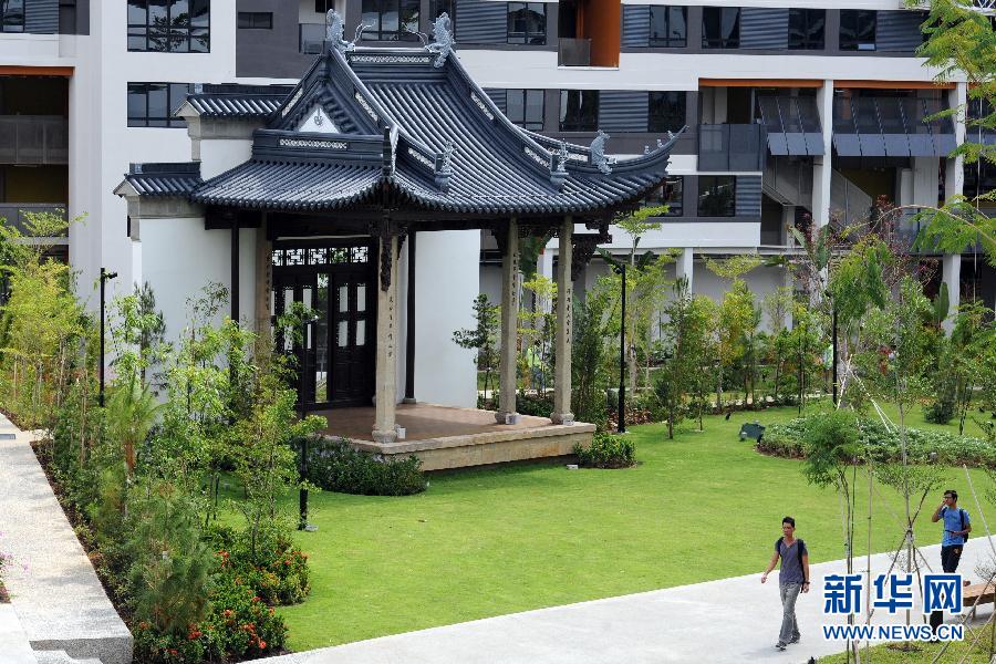 （XHDW）（3）中国传统古建筑落户新加坡科技设计大学