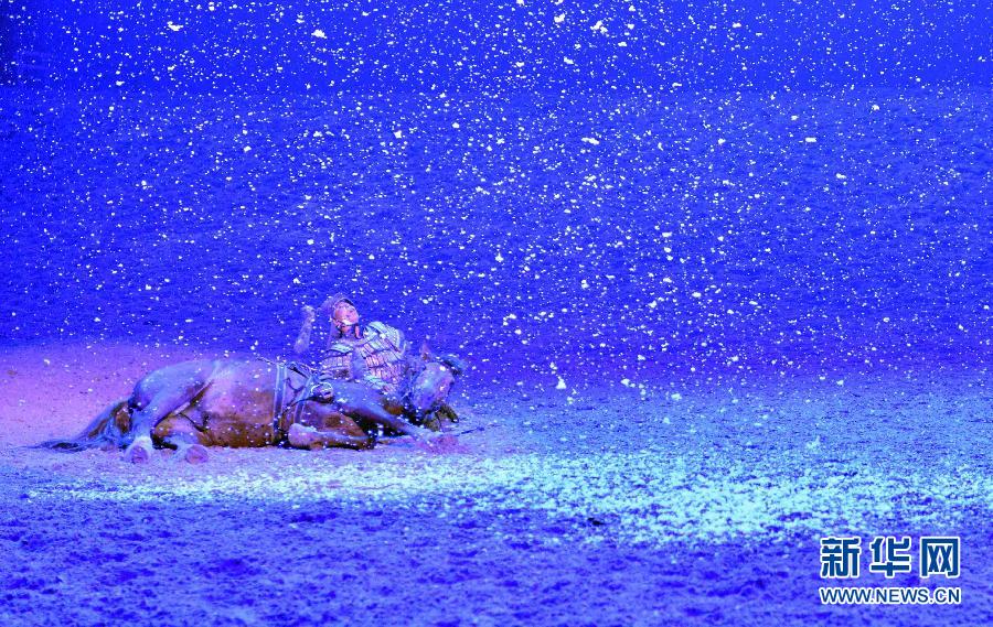 #（文化）（5）内蒙古锡林浩特上演《千古马颂》