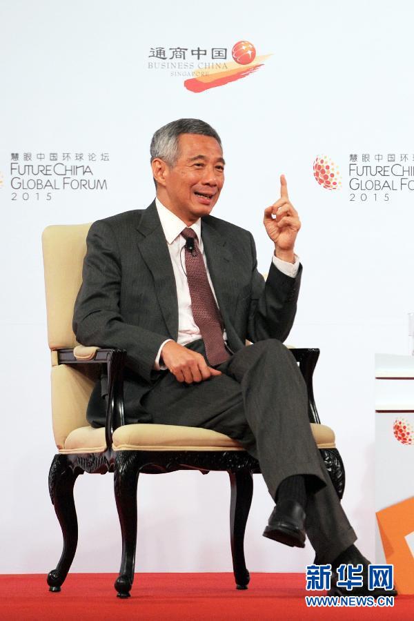 （国际）（2）李显龙：新加坡希望加强与中国合作