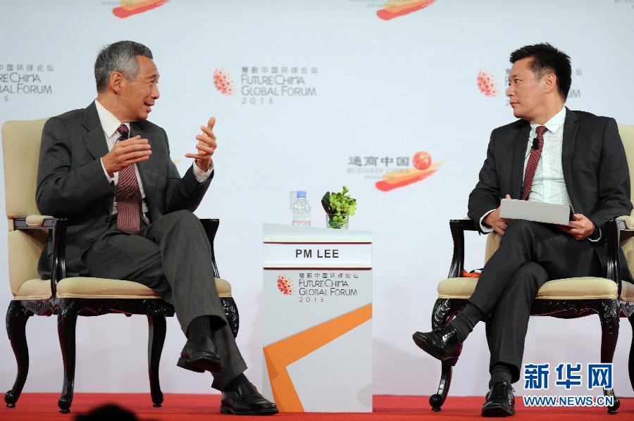 （XHDW）（1）李显龙：新加坡希望加强与中国合作