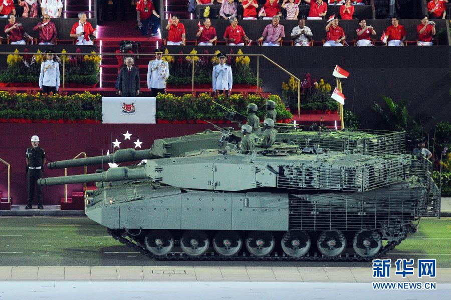 （国际）（4）新加坡举行金禧国庆庆典