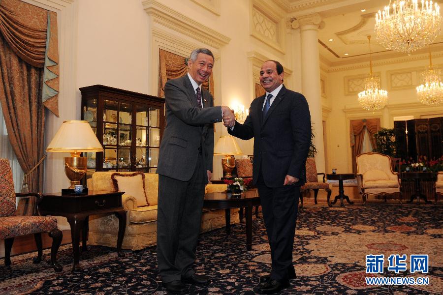（XHDW）（2）埃及总统塞西访问新加坡