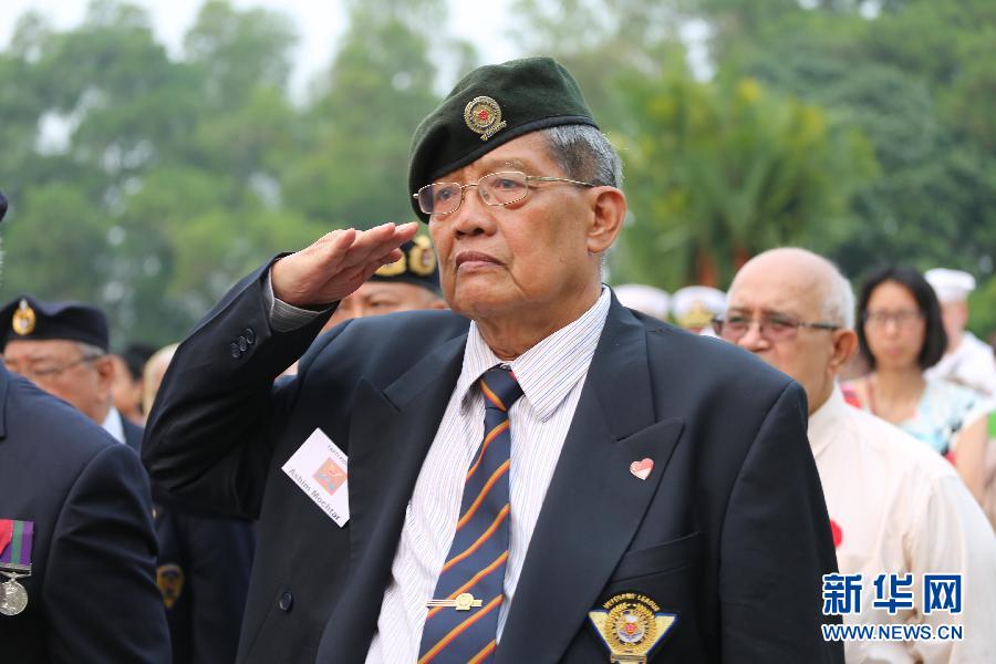 （国际）（2）新加坡举行二战结束70周年纪念活动