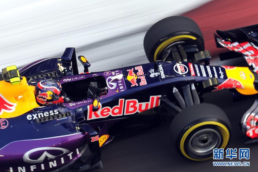 （体育）（5）赛车&mdash;&mdash;F1新加坡站大奖赛第三轮练习赛