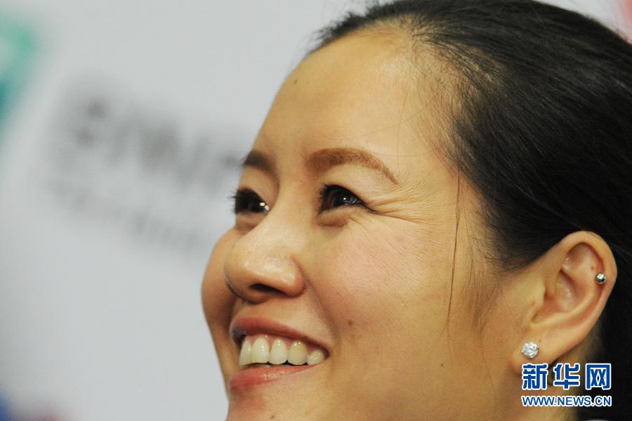 （体育）（2）网球&mdash;&mdash;WTA年终总决赛：李娜出席记者会