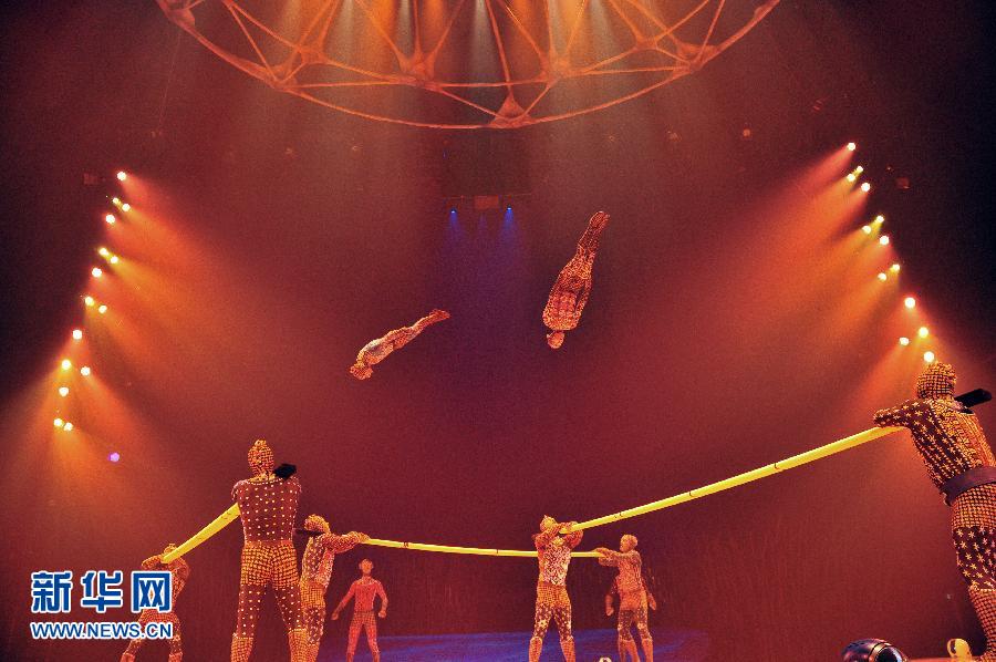 （晚报）（2）太阳马戏团在新加坡呈献《图腾》