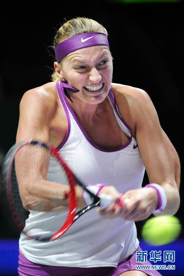 （体育）（5）网球&mdash;&mdash;WTA年终总决赛：拉德万斯卡夺冠