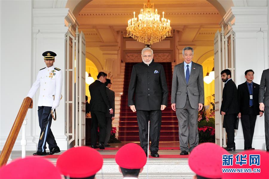 （国际）（2）印度总理莫迪访问新加坡