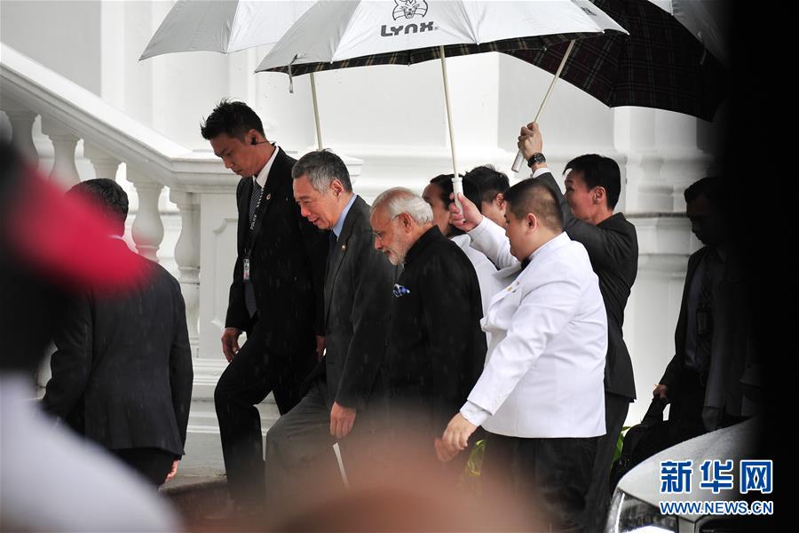 （国际）（3）印度总理莫迪访问新加坡