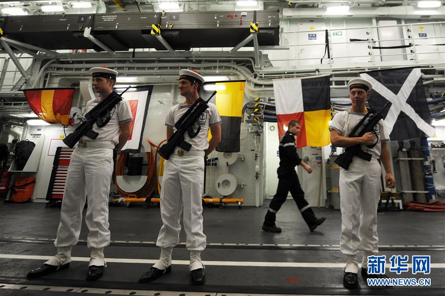 （XHDW）（4）法国护卫舰&ldquo;普罗旺斯&rdquo;号停靠新加坡站