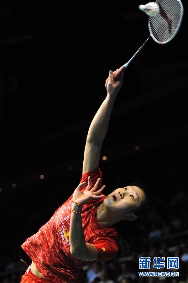 （体育）（3）羽毛球&mdash;&mdash;新加坡公开赛：孙瑜晋级