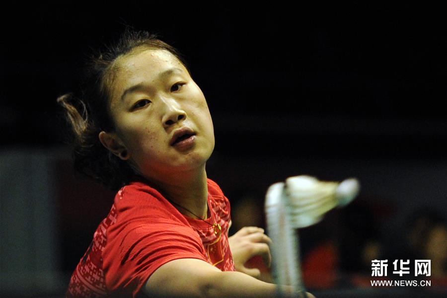 （体育）（2）羽毛球&mdash;&mdash;新加坡羽毛球公开赛：孙瑜获女单亚军