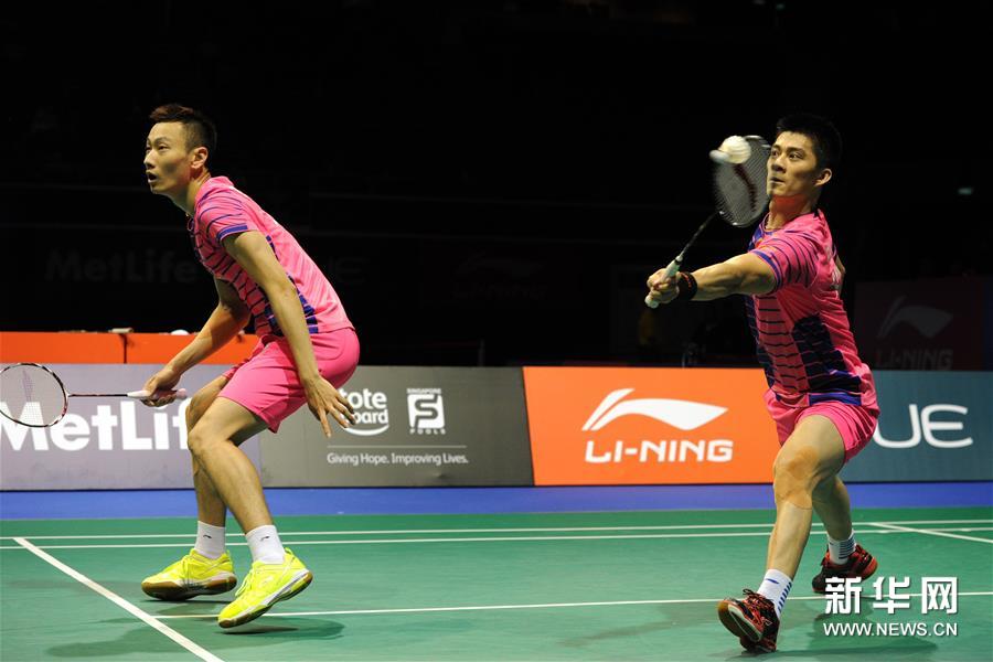 （体育）（2）羽毛球&mdash;&mdash;新加坡公开赛：傅海峰/张楠夺冠