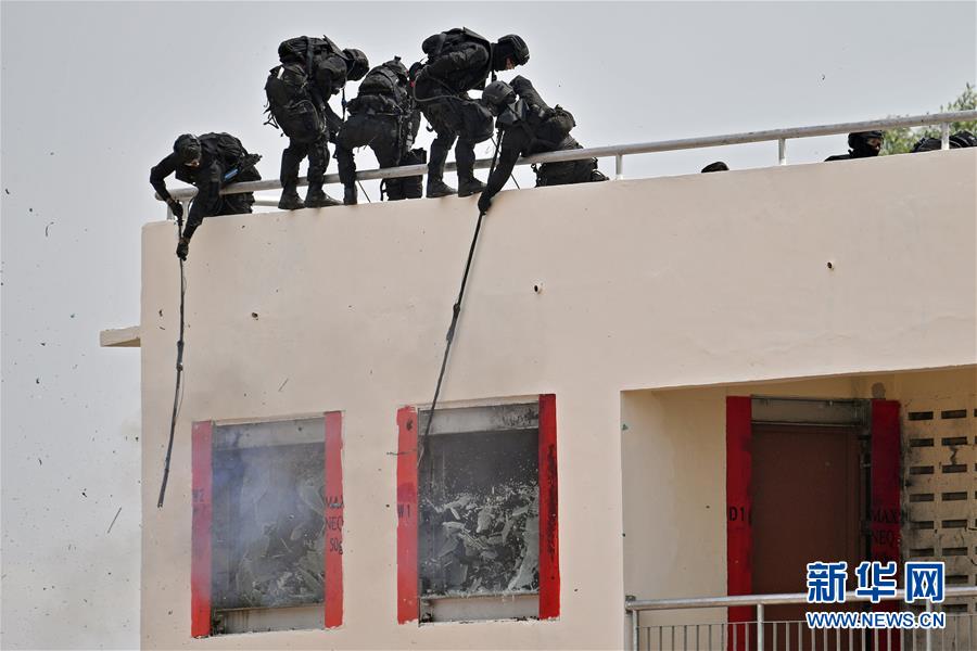 （XHDW）（2）东盟主办的海上安全与反恐联合演习在新加坡继续进行