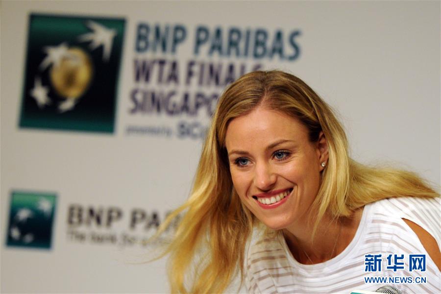 （体育）（4）网球——WTA年终总决赛赛前记者会在新加坡举行