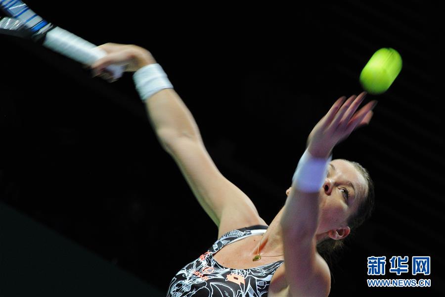 （体育）（3）网球——WTA年终总决赛：拉德万斯卡胜穆古鲁扎