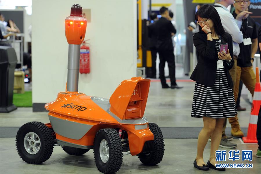 （国际）（3）新加坡国际机器人展开幕