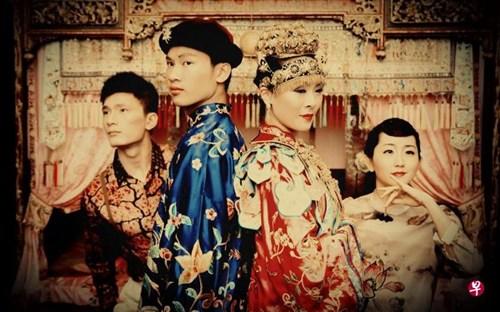 中國僑網《婚禮》以“情節舞蹈”的特色表現今時土生華人的文化傳承。（新加坡《聯合早報》資料圖）