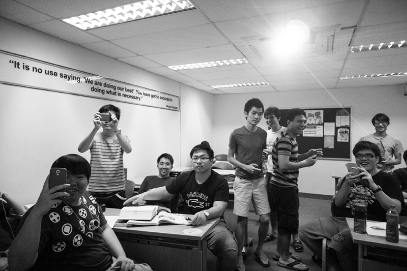 课堂日常/何雨嘉/24岁/新加坡管理发展学院（MDIS）/索尼NEX5+E16mm F2.8
