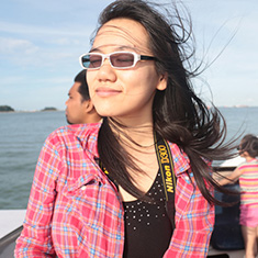 享受海風的女生/王林/27歲/南洋理工數學物理學院/Canon 70D/EFS 18-135 mm